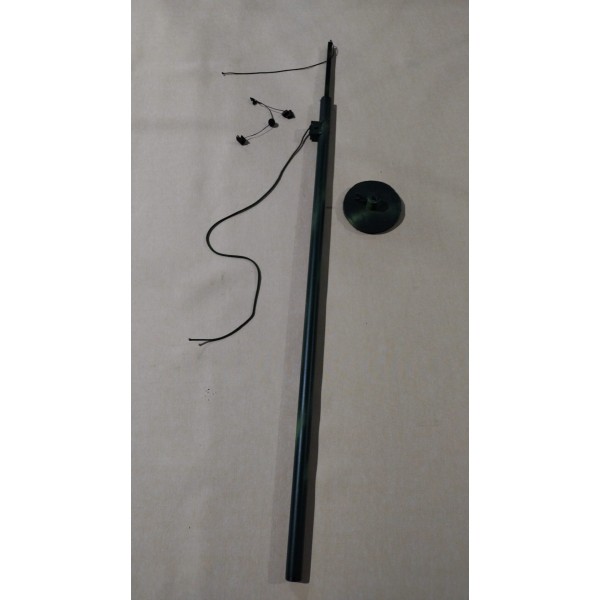 Bomba manual con posadero PVC