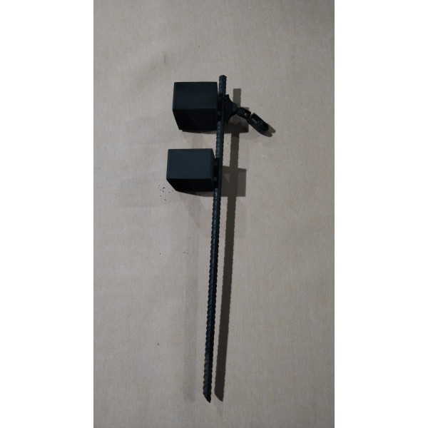 Pincho para pértiga con polea articulada