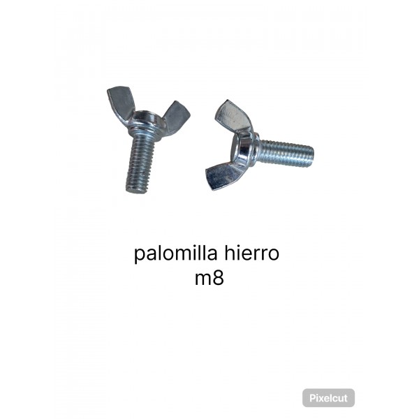Palomilla hierro 8 mm