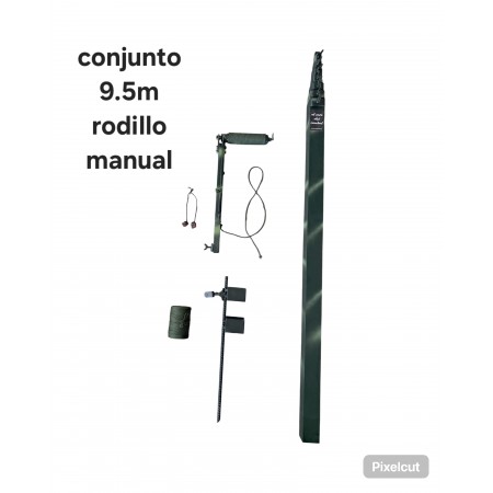 Conjunto pértiga 9,5 m...