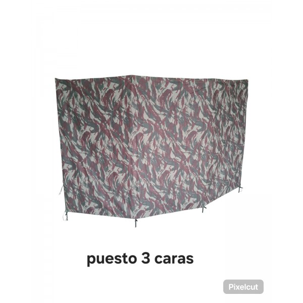 Puesto de 3 caras