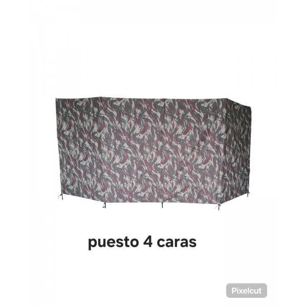 Puesto de 4 caras