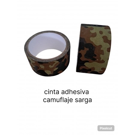 Cinta adhesiva camuflaje sarga