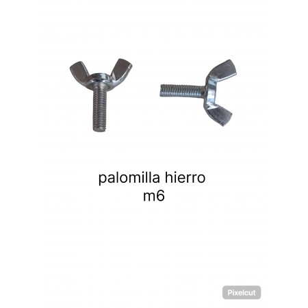 Palomilla hierro 6 mm